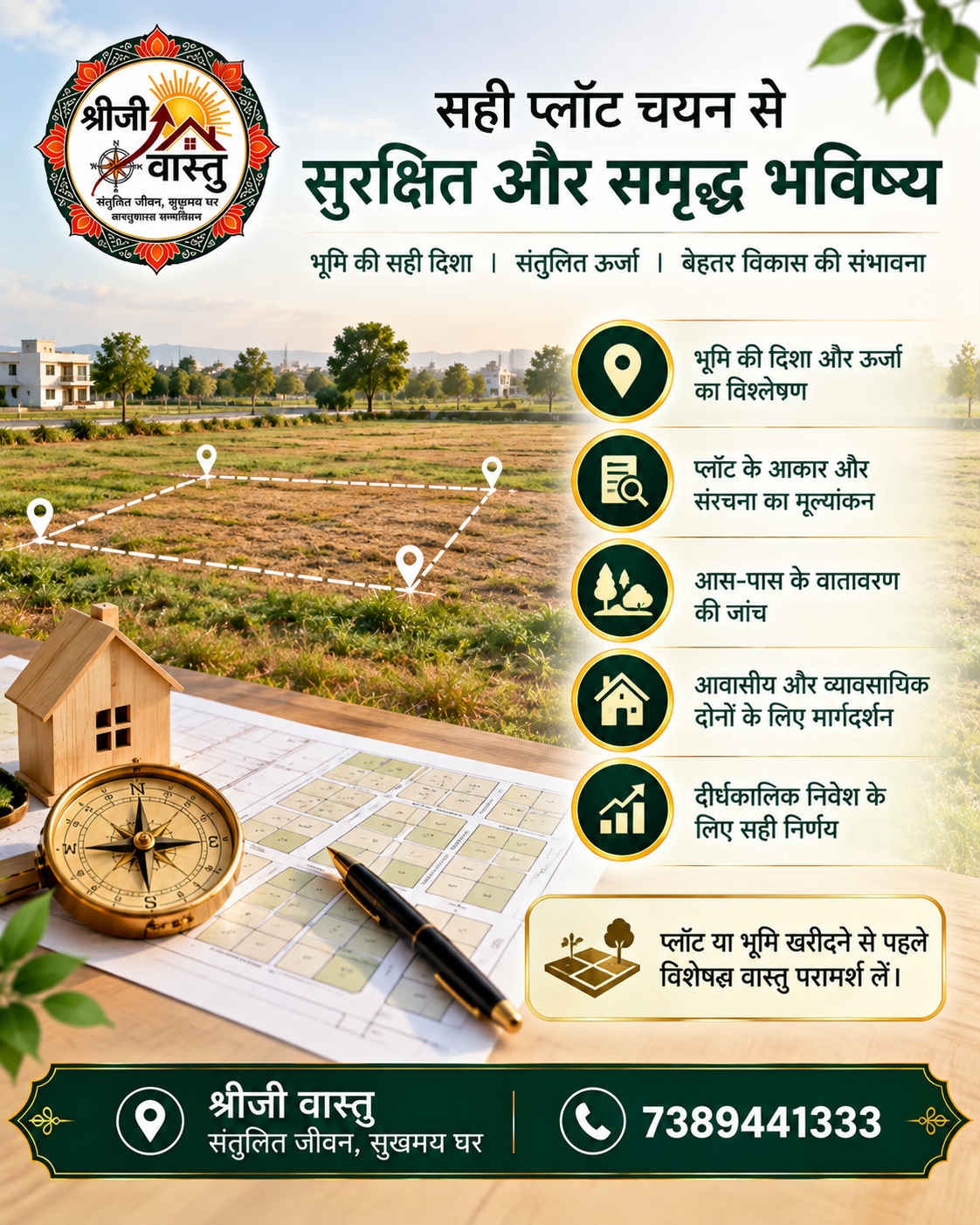 Plot & Land Vastu: The Foundation of a Prosperous Future
