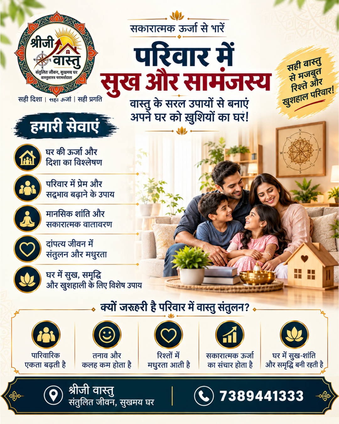 Vastu for Family Harmony: Simple Home Changes That Bring Peace